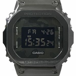 美品 CASIO カシオ G-SHOCK ジーショック 腕時計 GM-5600B-3 クオーツ デジタル スクエア 迷彩 カモフラ カレンダー コレクション 動作OK