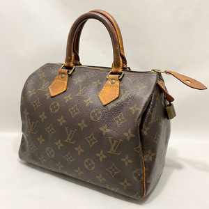 1円～ LOUIS VUITTON ルイ ヴィトン モノグラム スピーディ 25 M41528 ミニボストンバッグ ハンドバッグ 