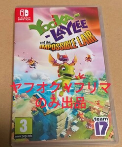 Nintendo Switch ソフト Yooka-Laylee: The Impossible Lair/Switch 輸入版 ニンテンドー スイッチ ユーカレイリー