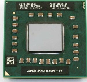 AMD Phenom II P920 1600MHz 4512kB 1800MHz 25W Socket S1G4 HMP920SGR42GM