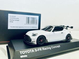 【送料無料】1/43 京商 トヨタ S-FR Racing Concept White