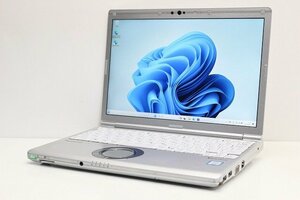 1円スタート ノートパソコン Windows11 Panasonic レッツノート CF-SV7 メモリ8GB 第8世代 Core i5 SSD256GB Windows10 12.1 カメラ