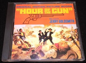 墓石と決闘　サントラCD★ジェリー・ゴールドスミス　Hour Of The Gun Soundtrack　Jerry Goldsmith　ジェームズ・ガーナー　盤キズ