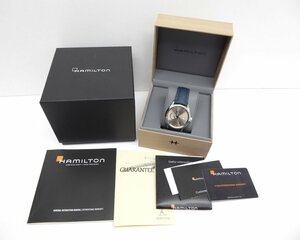 美品 HAMILTON ハミルトン H326350 ジャズマスター パワーリザーブ 自動巻き メンズ 腕時計 △WA6017