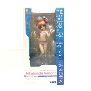 【中古】タバコ臭＆汚れ有)高町なのは 水着Ver.「魔法少女リリカルなのは The MOVIE 1st」1/7 アルター[240069141484]