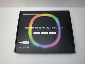 RGBリングライトセット　ユーズド品（2～3回使用）【即決】　送料込み