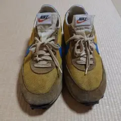 ナイキ LDV 黄×青 オリジナル ヴィンテージ アメリカ製 縦NIKE