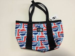 ニューエラ NEW ERA ｘペプシ　PEPSI オールオーバー　コラボ　ミニトート バッグ 3.5L☆長期保管・デッドストック品・未使用品