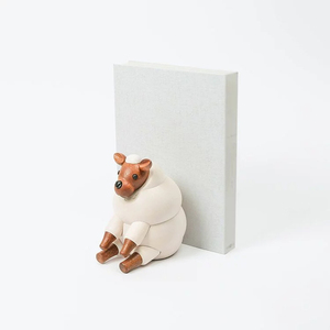 Wooderful life Animal Bookend Sheep アニマルブックエンド ヒツジ 羊 オブジェ ブックスタンド デスク 収納 Jean Cultural & Creative