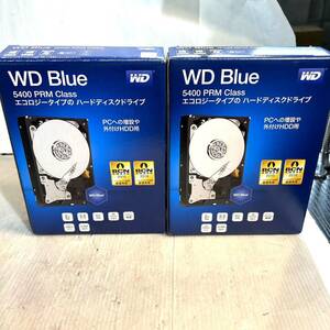 【未使用】WD Blue 5400PRM Class ハードディスク ドライブ 2TB 2点まとめ (B3764)