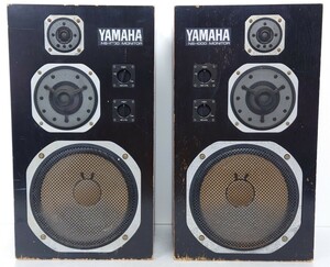 【SR-216】 YAMAHA SPEAKER SYSTEM NS-1000 MONITOR ヤマハ スピーカー ペア 3ウェイ 3スピーカー ブックシェルフ型 音出しOK