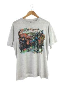 ANVIL◆Tシャツ/L/コットン/GRY/90s/SOUNDGARDEN/SUPERUNKOWN/コピーライト1992