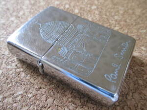 ZIPPO 『Paul Smith Taj Mahal ポールスミス タージマハル』1999年11月製造 インド イスラ－ム 礼拝堂 オイルライター ジッポ－ 廃版激レア