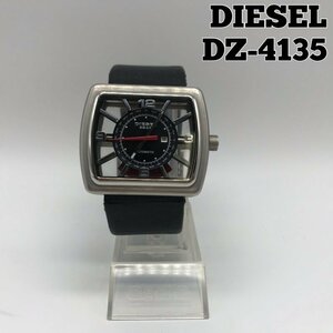 ＤＩＥＳＥＬ ディーゼル ＤＺ－４１３５ １１０７０３ 黒 クリア 腕時計 コンパス オートマチック 自動巻 ウォッチ 時計/252