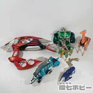 0QV91◆当時物 バンダイ 百獣戦隊ガオレンジャー パワーアニマル 超合金 まとめ ジャンク/フィギュア 送:-/100