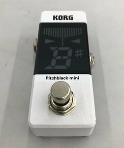 KORG ペダルチューナー Pitchblack mini PB-MINI コルグ (管理番号：059112)
