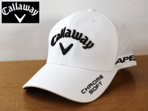 1円スタート!【未使用品】(フリーサイズ) CALLAWAY キャロウェイ ゴルフ CHROME SOFT キャップ 帽子 カジュアルにも 男女兼用 K180