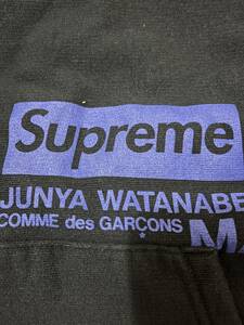 ○未使用　21FW　Supreme JUNYA WATANABE COMME des GARCONS MAN Hooded Sweatshirt パーカー　XL