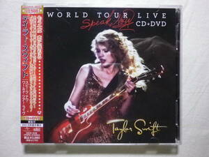 DVD付2枚組 『Taylor Swift/Speak Now World Tour-Live(2011)』(2011年発売,UICO-1229,国内盤帯付,日本語解説付,Drops Of Jupiter)