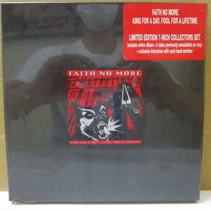 FAITH NO MORE(フェイス・ノー・モア)-King For A Day....Fool For A Lifetime (UK 限定 7x7インチボックスセット/廃盤 NEW)