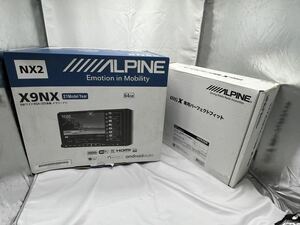 【ほぼ新品！！GW前特価！】　アルパイン　X9NX BIG X 80 ノア　ヴォクシー　取り付けキットセット　ビッグ X カーナビ Buletooth 