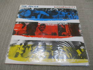 S110　棚11　現状品　LP盤レコード　ポリス　THE POLICE　シンクロニシティ　synchronicity　洋楽　ロック　ニューヴェイヴ　