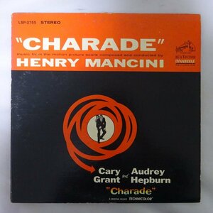 14031093;【USオリジナル/RCA/Victor/深溝】Henry Mancini / Charade シャレード