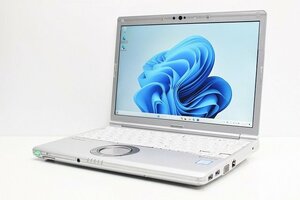 1円スタート ノートパソコン Windows11 Panasonic レッツノート CF-SV7 メモリ8GB 第8世代 Core i5 SSD256GB Windows10 12.1 カメラ