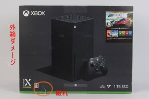 Xbox Series X Forza Horizon 5 同梱版 1TB RRT-00066 外箱ダメージ R2404-052