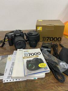 ニコン Nikon D7000 一眼レフカメラ レンズ　AF-S NIKKOR 18-105mm ED セット　箱付き　動作確認済み　付属品多数　良品