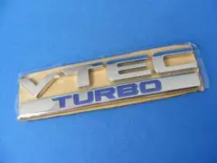 ● V-TEC TURBO ABS製 クロームメッキ/ブルー セパレート仕様 ●