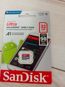 新品 SanDisk Ultra SDカード SDHC 32GB クラス10 UHS-I 98MB/s 