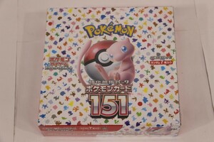 080 s7891 ポケカ ポケモンカード 強化拡張パック 151 1BOX シュリンク未開封 ①