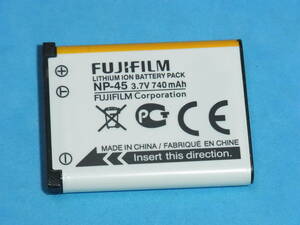  FUJI FILM 未使用品 純正バッテリー NP-45 １個 管理592