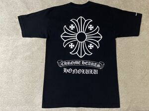クロムハーツ ホノルル 限定 CH プラス Tシャツ サイズL CHROME HEARTS Honolulu CH PLUS cross T-SHIRT tee black ブラック 半袖 トップス