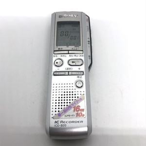 SONY ICD-B20 ICレコーダー デジタルボイスレコーダー ソニー c14b64cy42