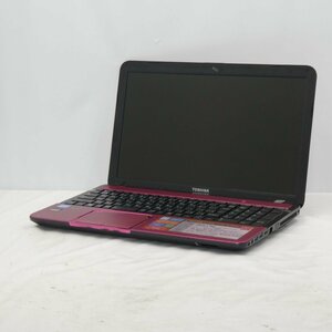 TOSHIBA DynaBook T552/58GR Core i7-3630QM 2.4GHz/8GB/HDD1TB/Blu-ray/15インチ/OS無/動作未確認/AC無【栃木出荷】