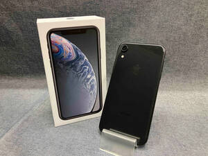 【1円スタート】MT002J/A iPhone XR 64GB ブラック SIMフリー(※ゆ21-06-23)