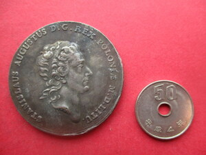 西欧の大型銀貨　スペイン王国　1771年