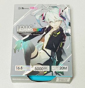 新品・未開封品 ゲーミングマウス 初音ミク Iris RGB HATUNE MIKU EDITION MO-IRS-WDOHBK-09 送料無料 稀少品