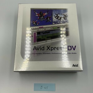 新品 未使用 Avid Xpress DV ビデオ　動画　映画　編集 windows mac os共通 B-215