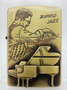未使用品？Zippo Jazz ピアノ メタル張り 1994 現状で 1