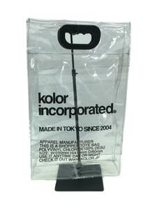 kolor◆kolor incorporated/ショッパーバッグ/バッグ/PVC/CLR