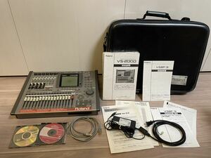 Roland VS-2000CD、拡張エフェクトボードVS8F-3、セミハードケース（オマケ） MTR マルチトラックレコーダー ローランド 説明書、CD付き