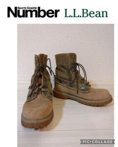 希少【Sports Graphic Number×L.L.Bean】ビーンブーツ