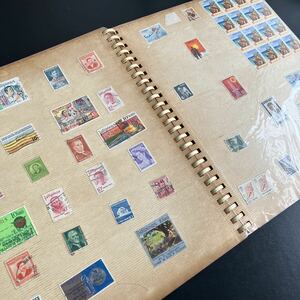 日本郵便切手 琉球郵便切手 外国切手など 各種様々　バラ切手 アルバム コレクション アンティーク