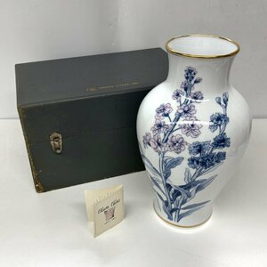 1円～/OKURA CHINA/大倉陶園/箱付/花瓶/花器/花入/陶芸/陶磁/ヴィンテージ/アンティーク/W085