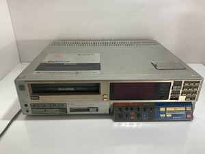 ■SONY ソニー SL-HF66 Betamax β ベータマックス ビデオデッキ 映像機器 ベータビデオデッキ　現状品