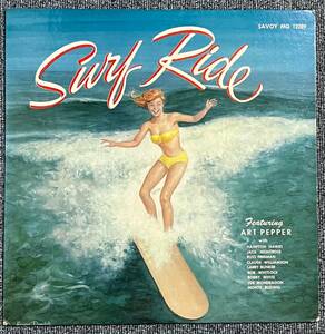 【オリジナル/極美品】『 Surf Ride 』Art Pepper Hampton Hawes Claude Williamson Jack Montrose アート・ペッパー