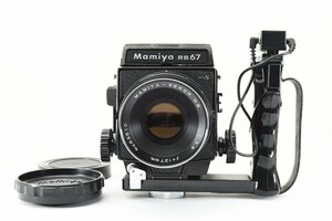 【A良品】マミヤ Mamiya RB67 Pro S 中判カメラ Sekor NB 127mm f/3.8 レリーズグリップセット！動作確認済み！2135729